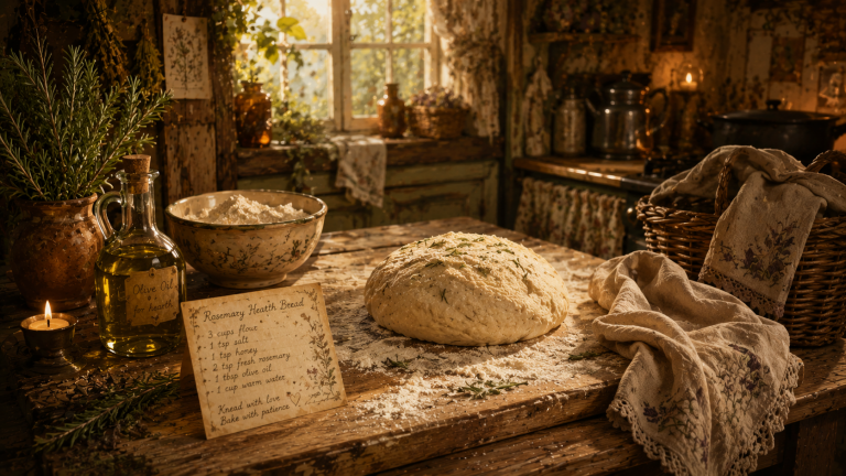 Rustic Rosemary Cottage Bread